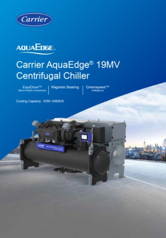 Catalog Carrier 19MV AquaEdge® Water-Cooled Centrifugal Chiller