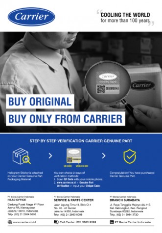Brochure Buy Original Genuine Part