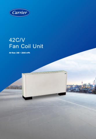 Catalog Carrier 42CV Fan Coil Unit