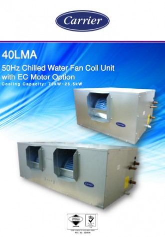 Catalog Carrier 40LMA Fan Coil Unit