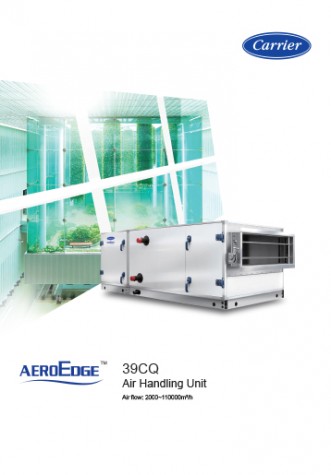 Catalog Carrier 39CQ Air Handling Unit