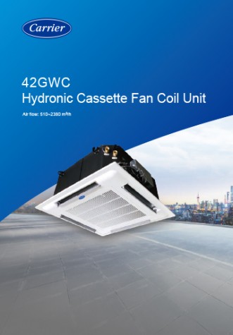 Catalog Carrier 42GWC Fan Coil Unit