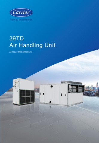 Catalog Carrier 39TD Air Handling Unit